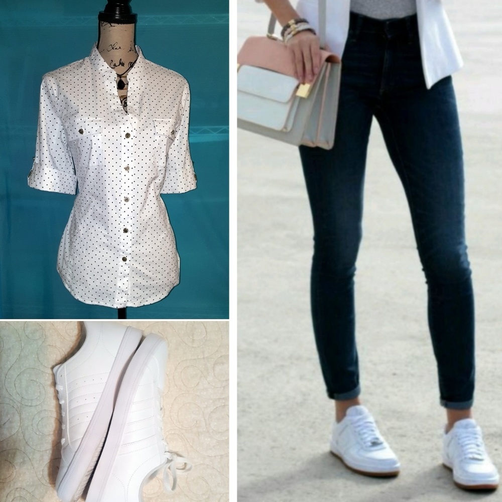 Polka Dot Button Up - image 2